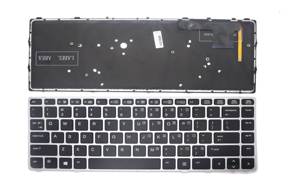 Laptop Keyboard for HP EliteBook Folio 9480M 9470 9480 9470M Series (Without Backlit) P/N-702843-0010.4LU07.C01 MP-13A13USJ442 739563-001
