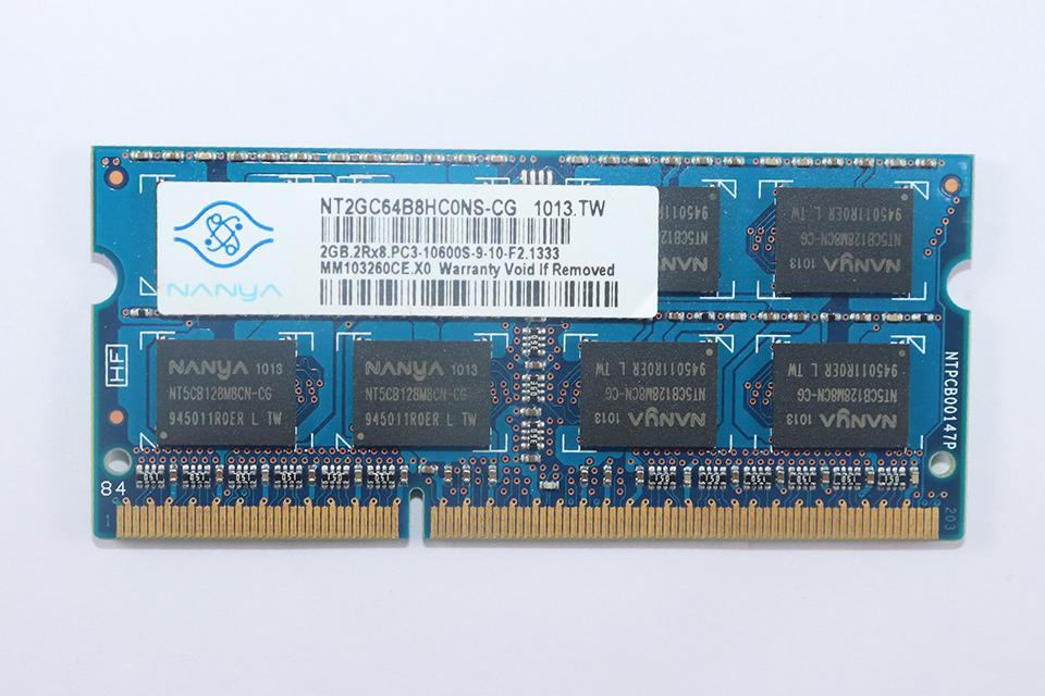 NANYA-DDR3 GB-1333MHZ -PC3-10600S-Single Channel-Laptop Ram