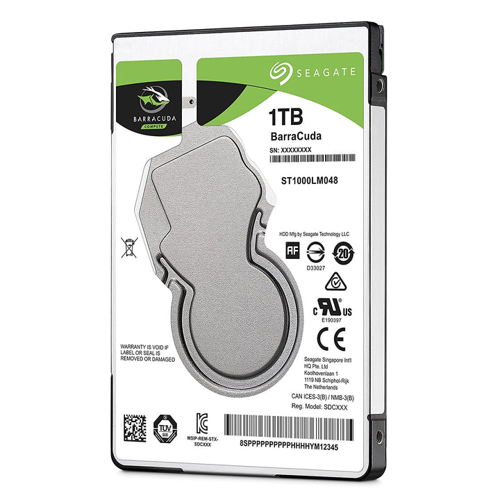 Seagate 1TB Laptop HDD SATA 6Gb/s 128MB Cache 2.5-Inch