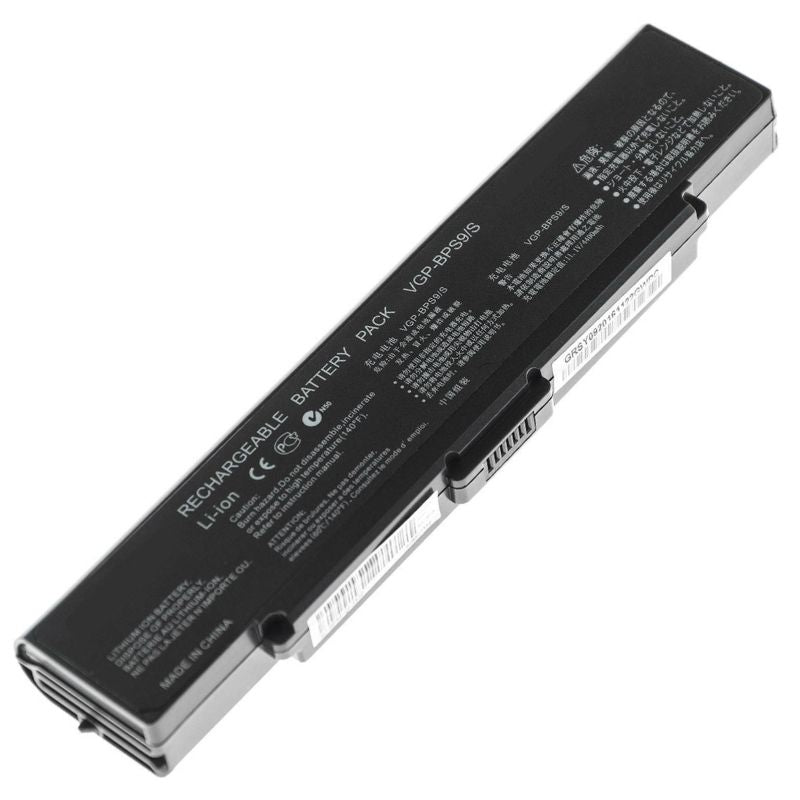 Sony BPS9 Battery For VAIO PCG VGN-AR VGN-NR VGN-SZ VGN-CR VGP-BPL9 VGP-BPS9 VGP-BPS9/B VGP-BPS9/S VGP-BPS9A VGP-BPS9A/B Series Laptop's.