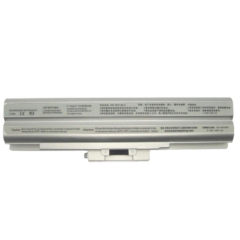 Sony VGP-BPS13 Laptop Battery Compatible with Sony VAIO VGP-BSP13/S VGP-BPS13/S VGP-BPS13A VGN-BZ560P22 VGP-BPS13/Q PCG-8131L PCG-3C2L VGP-BPS13B/B VGP-BPL13 VGP-BPS13A/B VGN-CS VGN-FW VGN-AW Series Laptop's.