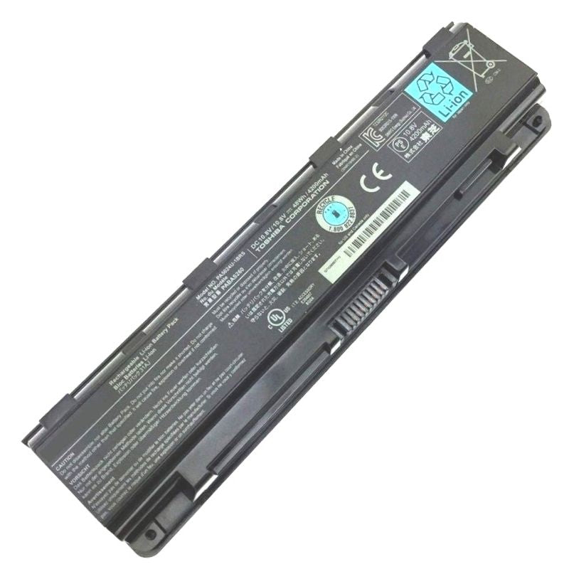 Toshiba PA5109U-1BRS Battery For Satellite C40 C50 C70 PABAS271 PABAS272 PABAS273 PA5110U-1BRS PA5108U-1BRS C855 C855D C55 L855 L875 P855 P875 S855 S875 P75-A7200 P75-A7100 PA5026U-1BRS Series laptop's.