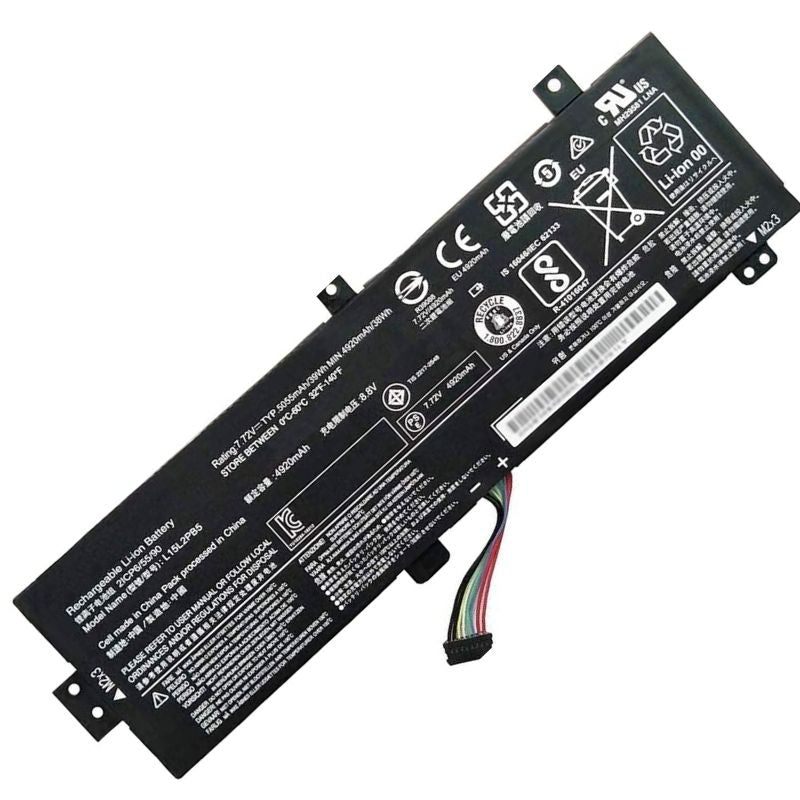 Lenovo L15M2PB5 L15C2PB5 Battery Compatible with IdeaPad 510-15ISK 510-15IKB 310-15IKB 310-15ISK 310-15ABR 310-15IAP Touch-15IKB Touch-15ISK L15L2PB5 L15S2TB0 L15M2PB3 L15L2PB4 L15C2PB7 Series Laptop's.