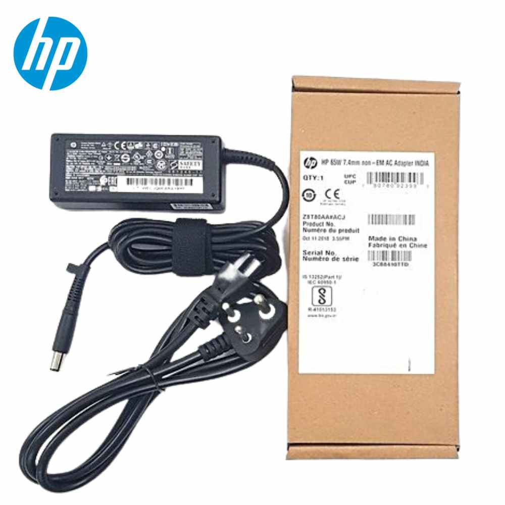 Chargeur laptop HP 65W - Kanjad