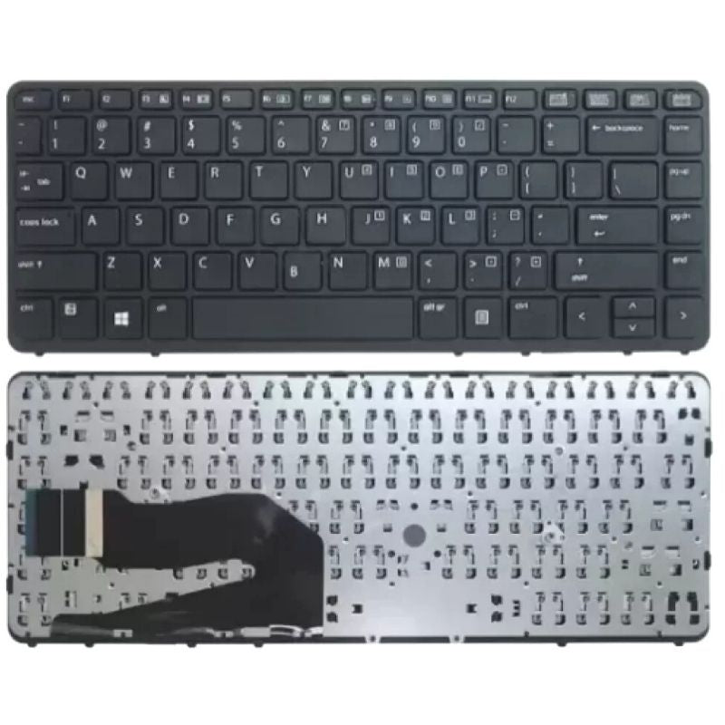 HP EliteBook 840 745 G1 G2 850 G1 G2 Black Frame Laptop Keyboard